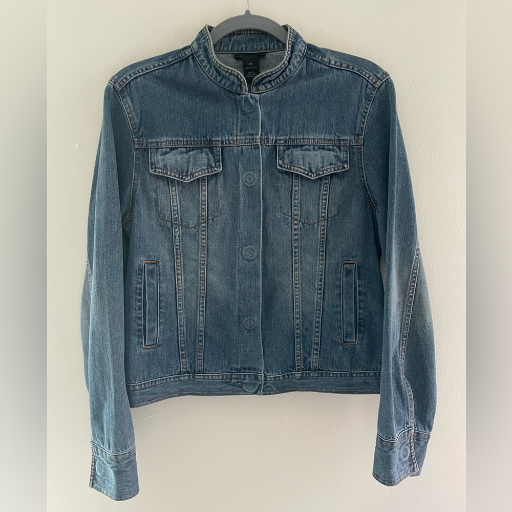 Women's The Limited Size M Buttoned Jean Jacket